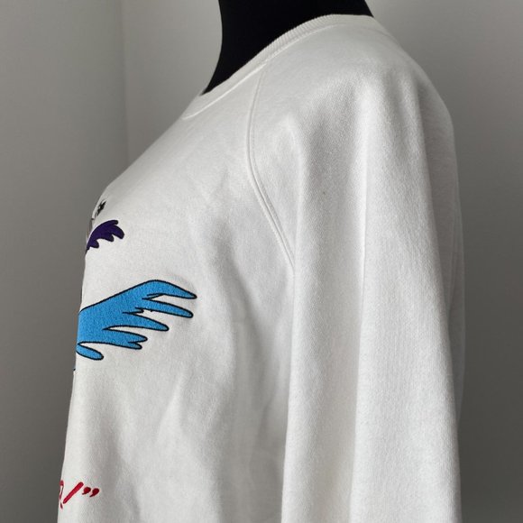 Looney Tunes Toons Vintage Sweatshirt Bugs Bunny Daffy Duck Taz Porky Pig Tweety - Picture 9 of 10